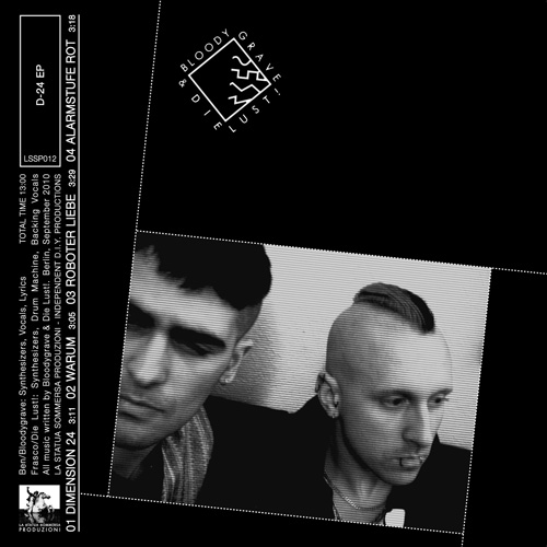 ben bloodygrave frasco die lust! minimal synth wave berlin german deutsch punk